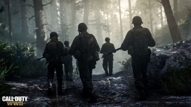 callofduty-world-war-2-screen-2; Call of Duty World War II; CoD WWII; Seconde Guerre Mondiale; soldats