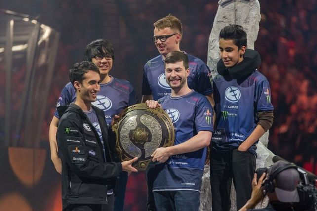 800px-Evil_Geniuses_with_the_Aegis_at_The_International_2015